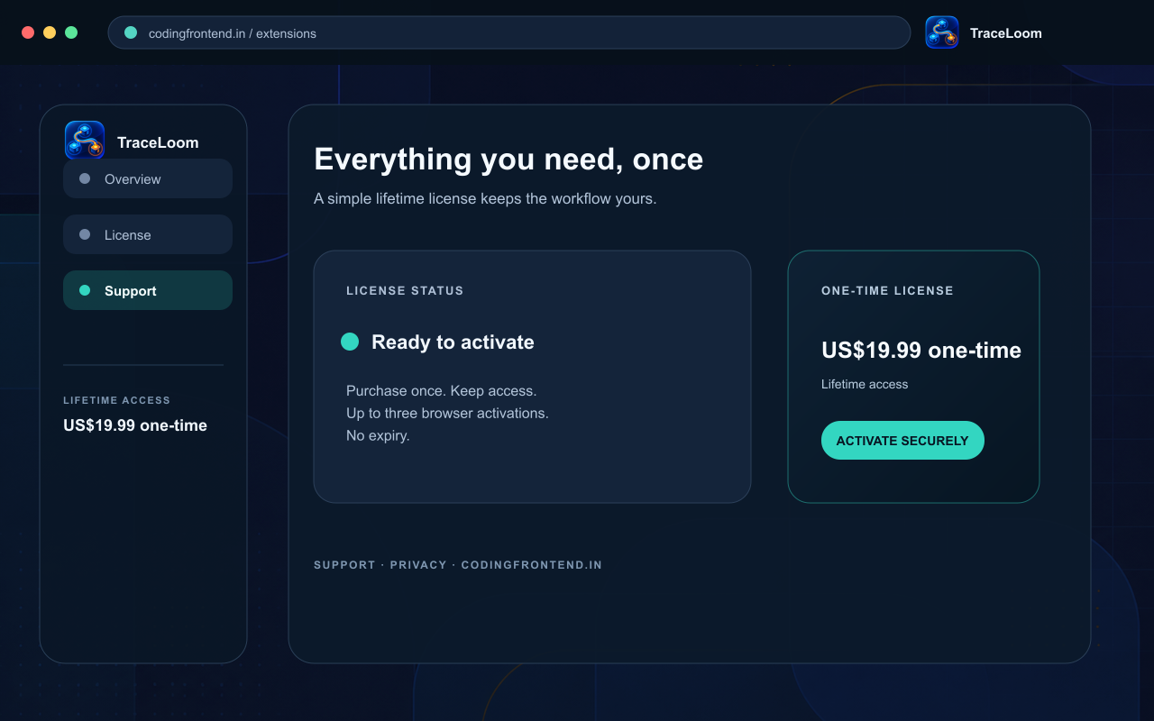 TraceLoom — API Debugging Companion screenshot 3